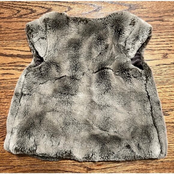 Lili Gaufrette | Faux Fur Vest Girls Sz‎ 12M - Picture 4 of 4